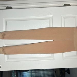 Fleece Lined Leggings Size M/L Nude